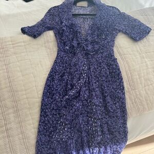 Jason Wu vintage purple dress 0 beautiful!